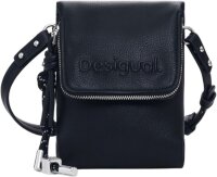 Desigual 25SAYP45 Damen mobile Handtasche schwarz,...