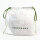 Longchamp Le Roseau XS Shopper-Handtasche, genarbtes weiches Leder, Hellgrau