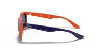 Ray-Ban RJ9052S New Wayfarer Junior 178/80, 3N, lens 47 mm, bridge 15 mm, temple 125 mm, orange/blue