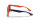 Ray-Ban RJ9052S New Wayfarer Junior 178/80, 3N, lens 47 mm, bridge 15 mm, temple 125 mm, orange/blue