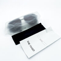 DE RIGO Police Mercury 1 SPLQ91-0509 Sonnenbrille, grau, Glas 60 mm, Steg 14 mm, Bügel 150 mm