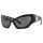Versace VE4450 GB1/87, Cat-Eye-Damenbrille, dunkelgrau, 3N, Glas 60 mm, Steg 16 mm, Bügel 125 mm