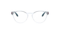Oakley Round Off OY8017-0348 Mädchenbrille, Youth Fit, Glas 48 mm, Steg 17 mm, Bügel 128 mm