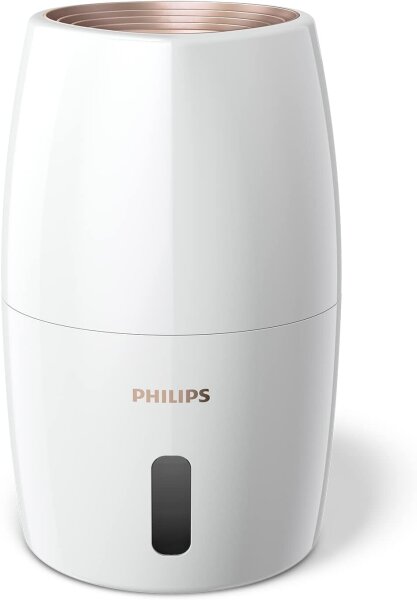 Philips HU2716/10 Luftbefeuchter 2000 Series, NanoCloud, bis zu 99% weniger Bakterien, bis 32 m², Weiß