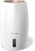 Philips HU2716/10 Luftbefeuchter 2000 Series, NanoCloud, bis zu 99% weniger Bakterien, bis 32 m², Weiß