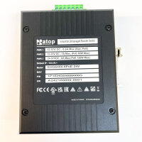 ATOP EHG6408-8PoE-24, industrieller 8-Port Unmanaged booster-Switch