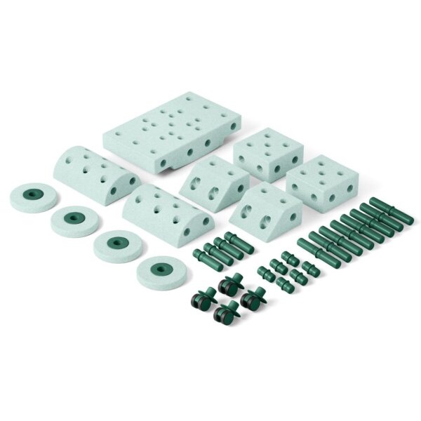 Modu Dreamer Kit, 34-piece 2.0, green