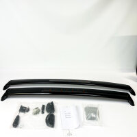 Tesla Model Y roof rack system, 2 crossbars, luggage rack, black