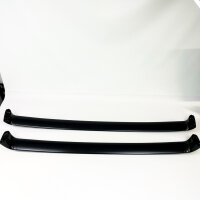 Tesla Model Y roof rack system, 2 crossbars, luggage rack, black