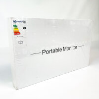 Sucrnide AY185, 18,5 Zoll tragbarer Monitor, 120 Hz, 1080p FHD, 100% sRGB, HDR, USB/HDMI, VESA-kompatibel, Laptop, Nintendo Switch & Konsolen