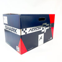 Shark Aeron GP FIM1+ 2206-E Carbon Motorcycle Helmet, XS, incl. accessory set and transport bag, HEKTASFDADXS