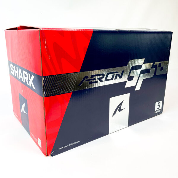 Shark Aeron GP FIM1+ 2206-E, Carbon Motorcycle Helmet, Size S, HEKTNAFDADM