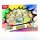 Pokémon Trading Card Game Deluxe Pin Collection Mega Evolution – Sublime Heroes: First Partners, Collectors Set with 3 holographic promo cards, 1 deluxe pin and 5 booster packs