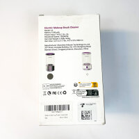 Eitabel C3, Elektrischer Make-up-Pinselreiniger, 1200-mAh-Akku, 7000 U/min, USB-C, 5 V/2 A, Grau/Lila