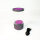 Eitabel C3, Elektrischer Make-up-Pinselreiniger, 1200-mAh-Akku, 7000 U/min, USB-C, 5 V/2 A, Grau/Lila