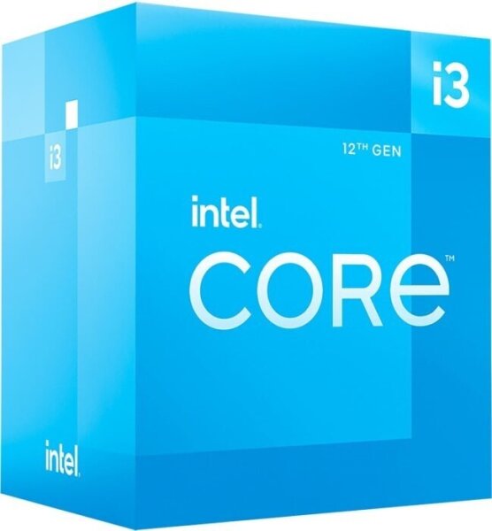 Intel Core i3-12100 Prozessor der 12 Generation, 12MB Cache, LGA1700, BX8071512100