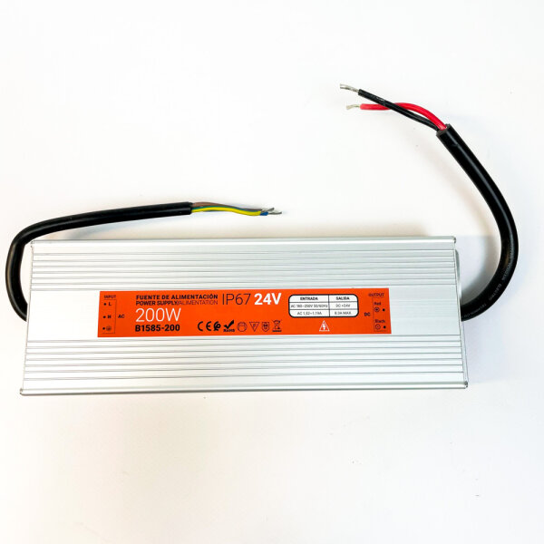 Power supply B1585-200, 24 V, 200 W, 8.3 A max, IP67