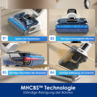 Tineco FLOOR ONE STRETCH S6, Nass- und Trockensauger, 220W, 4000mAh, FW401100UK, Weiß