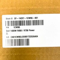 Dell EMC 1400E-S0, 1400-W power supply, R650/R750, 1CW9G
