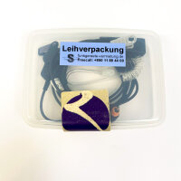 COPACKS Security Acoustic Tube Earpiece Headset with Lapel Microphone & PTT – 3.5 mm