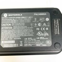 Motorola PMLN6685A, Multi-Unit-Akku-Ladegerät, 6 × 600 mA, Schwarz
