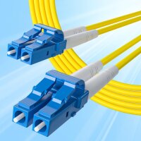 10Gtek OS2-LC-LC-D30M Glasfaser-Patchkabel, 30 m (100 ft), Singlemode-Duplex, 9/125 µm