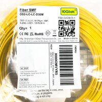 10Gtek OS2-LC-LC-D30M Glasfaser-Patchkabel, 30 m (100 ft), Singlemode-Duplex, 9/125 µm