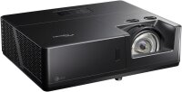 Optoma ZK608TST, 4K Kurzdistanz-Projektor, 6.000 Lumen, 24/7 Dauerbetrieb, für hochwertige Präsentationen, Schwarz
