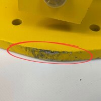 M4 Shock Mount für Maschinensteuerung (mit Kratzer) Gelb