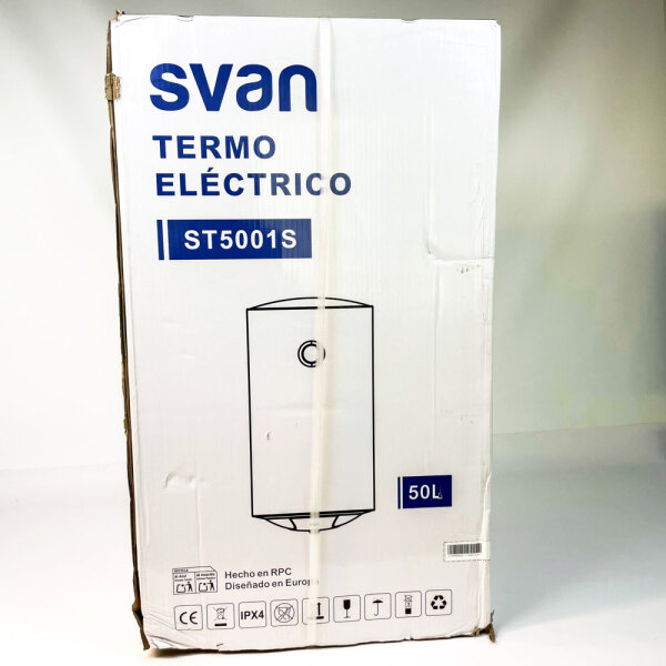 Svan ST5001S, Termo Elektro-Warmwasserbereiter, 50 l, 1500 W, weiß