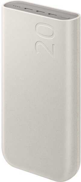 Samsung EB-P4520, Power bank, 20,000 mAh, 45 W Fast Charging 2.0, 3 USB-C ports, Beige