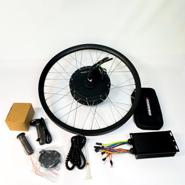 Green Pedel 72V 3000W E-Bike Umrüstsatz Hinterradnabenmotor GP-D45A 60A Controller