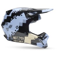 Fox V1 Digi Image Motorcycle Helmet, Size M (57-58cm), 33531