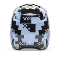 Fox V1 Digi Image Motorcycle Helmet, Size M (57-58cm), 33531