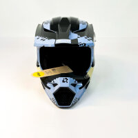 Fox V1 Digi Image Motorcycle Helmet, Size M (57-58cm), 33531