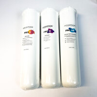 AQUAPHOR ECO PRO H TRIO Wasserfiltersystem, 8000 L, 1-Wege-Hahn, Enthärter, Keimsperre
