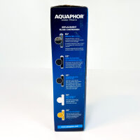 Aquaphor K1 2-in-1-Ersatzfilterkartusche, Aktivkohle, Aqualene und Polypropylen