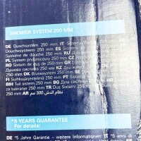 GROHE Cube 250 mm shower system