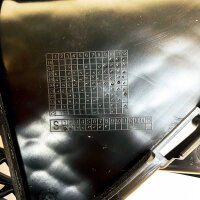 Mercedes-Benz A2058852501 Frontstoßfängerträger/Kühlergrill unten, Schwarz