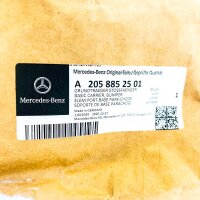 Mercedes-Benz A2058852501 Frontstoßfängerträger/Kühlergrill unten, Schwarz