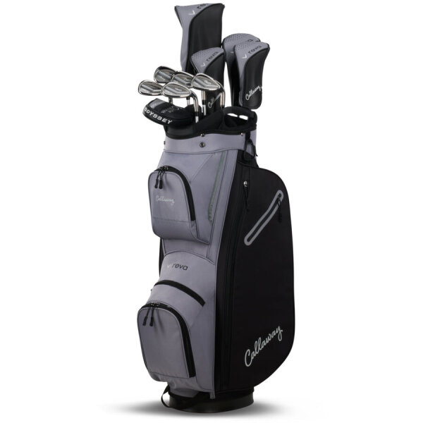 Callaway Reva 2026 Damen-Golfset, 11-teilig, komplett, mit Cartbag, Rechtshand, 4PKR250411207BK1