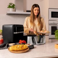 Cecotec Cecofry Dual 9000 Oil-Free Hot Air Fryer, 9 l, 2 Zones, 2850 W, Digital, 6 Modes
