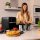 Cecotec Cecofry Dual 9000 Oil-Free Hot Air Fryer, 9 l, 2 Zones, 2850 W, Digital, 6 Modes