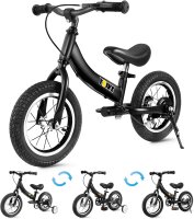 YBIKE, 2-in-1 Kinder-Laufrad und Kinderfahrrad, 1–7...