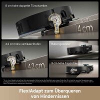 DREAME RLX95CE Matrix 10 Ultra vacuum mop robot, 30,000 Pa, 700 W, 0.31 l, 120 m², LDS, black
