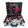 Gedore red ALLROUND tool case set, 138-piece, filled with tools for tradespeople and DIY enthusiasts, R46007138