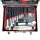 Gedore red ALLROUND tool case set, 138-piece, filled with tools for tradespeople and DIY enthusiasts, R46007138