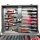 Gedore red ALLROUND tool case set, 138-piece, filled with tools for tradespeople and DIY enthusiasts, R46007138