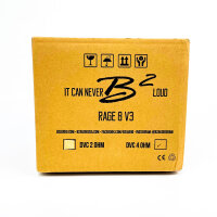 B2 Audio Rage 8 V3 Subwoofer 8 inch 500 W RMS DVC 2 Ohm 2-inch voice coil large excursion