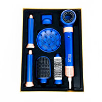 7-in-1 Pro Hair Styler Complete Set, 2184, Blue/Rose Gold, 1400 W